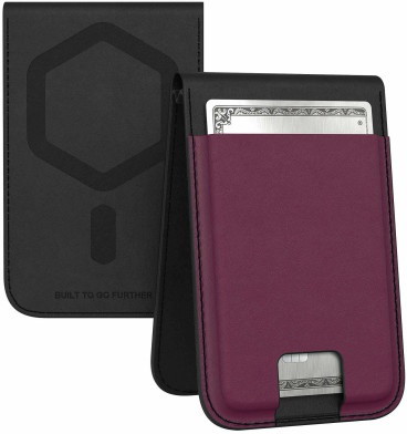 UAG Metropolis Magnetic Wallet - deep purple synth