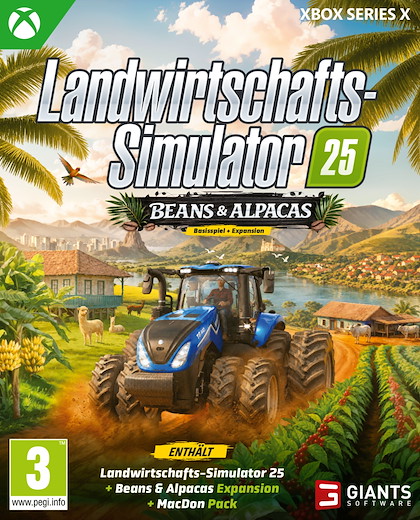 Landwirtschafts-Simulator 25 - Beans + Alpacas Edition [XSX] (D)