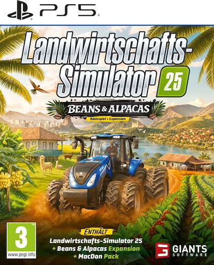 Landwirtschafts-Simulator 25 - Beans + Alpacas Edition [PS5] (D)