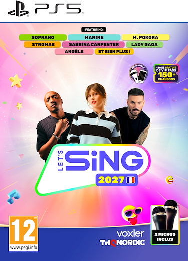 Let`s Sing 2027 + 2 Mic Bundle [PS5] (F)