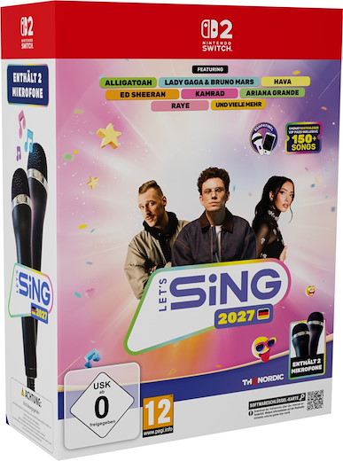 Let`s Sing 2027 + 2 Mic Bundle [NSW2] (D)