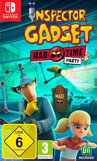 Inspector Gadget - Mad Time Party [NSW] [Code in a Box] (D)