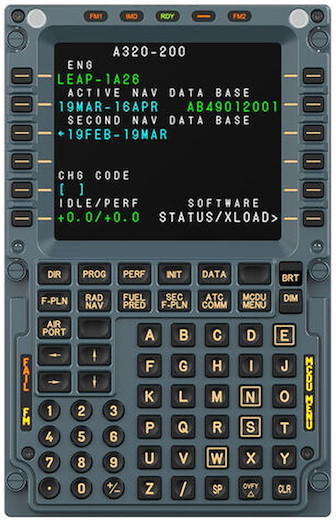 MOZA MA3F Flight Computer Display