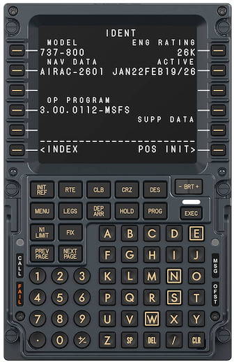 MOZA MB7F Flight Computer Display