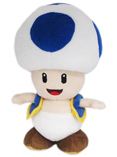 Nintendo: Toad Plüsch - blau [20 cm]